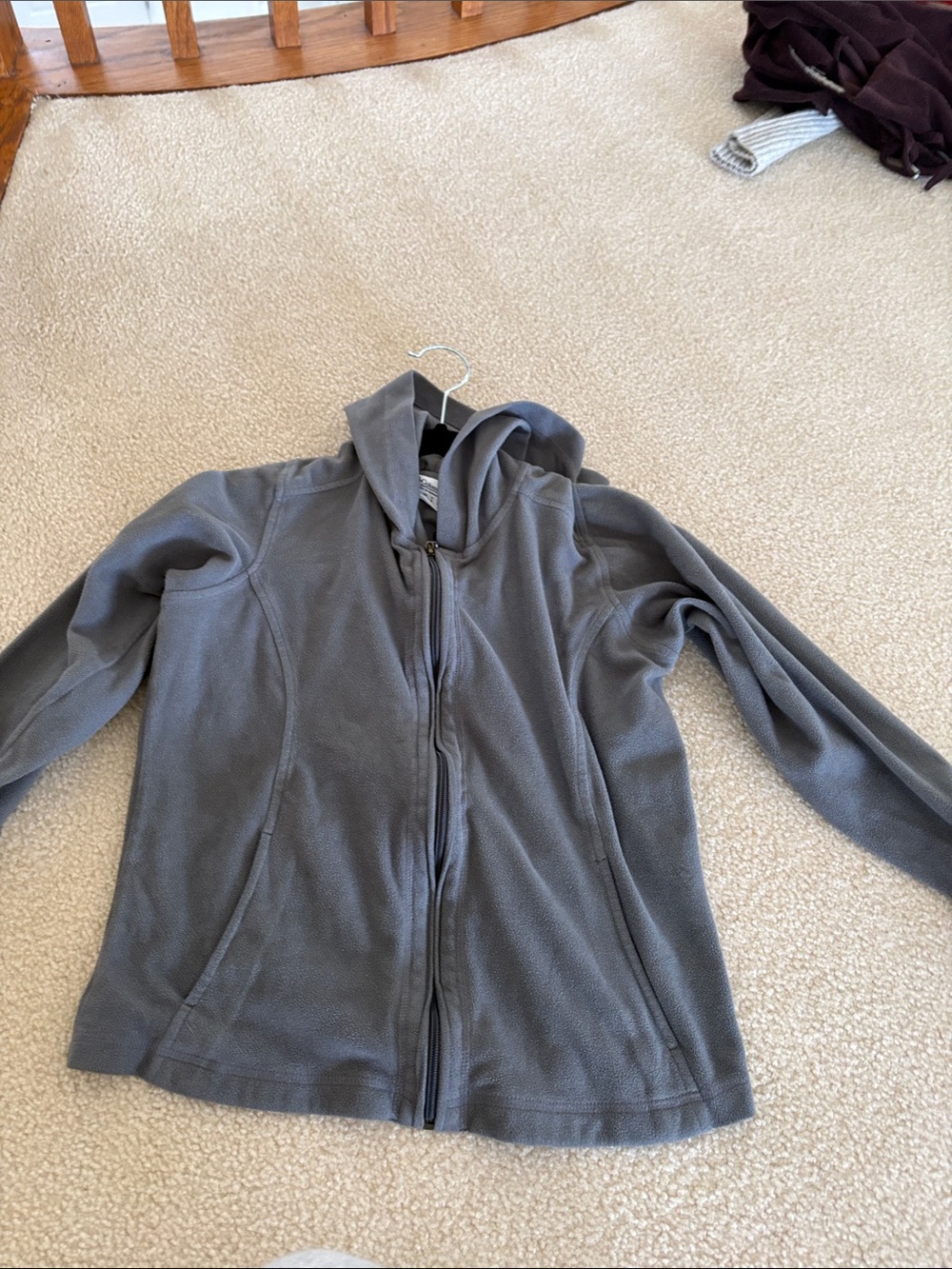 Columbia Gray Full-Zip Hoodie Jacket
